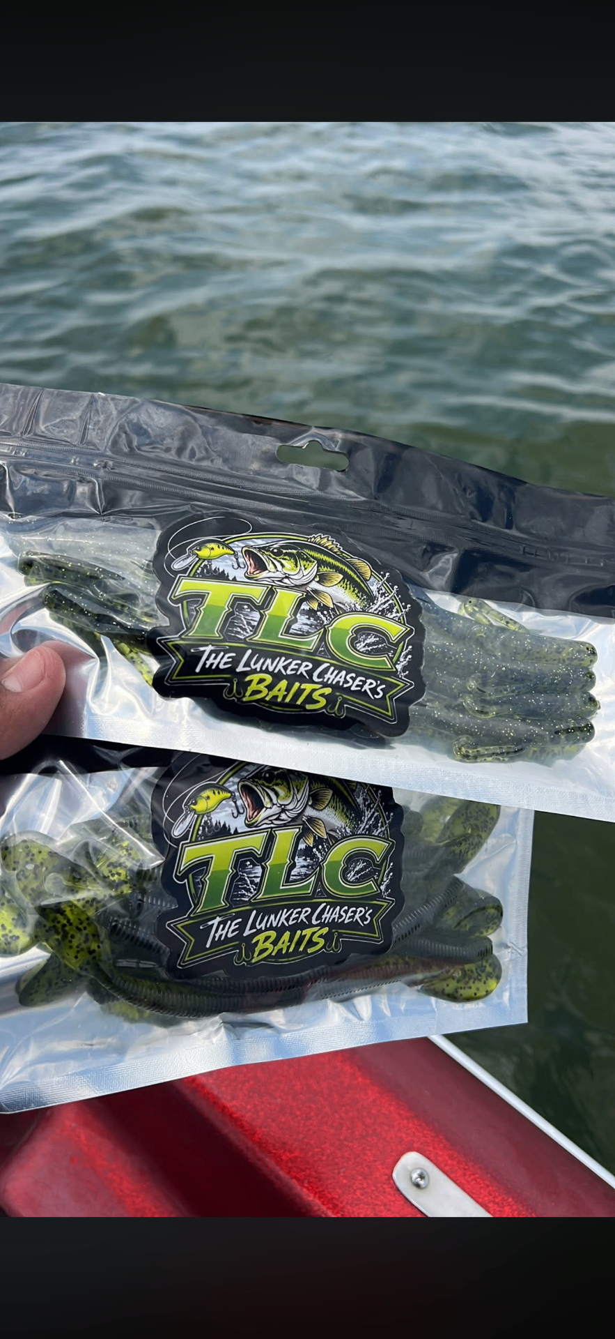 TLC The Lunker Chaser's Baits used during the tournament